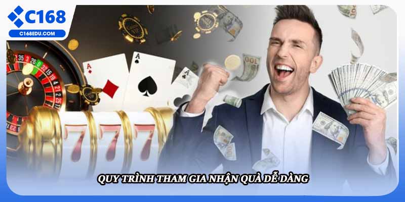 Quy trình tham gia nhận quà dễ dàng