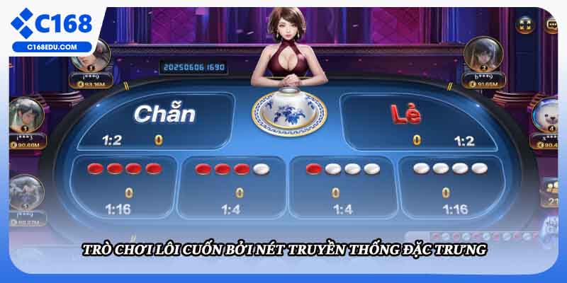 Trò chơi lôi cuốn bởi nét truyền thống đặc trưng